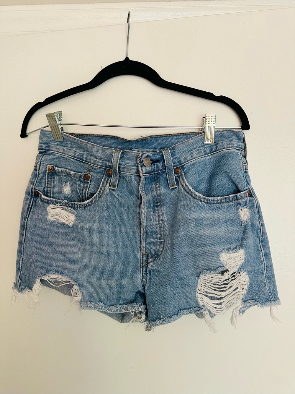 Levi's® 501® Original Fit High-Rise Women's Shorts- Size 26